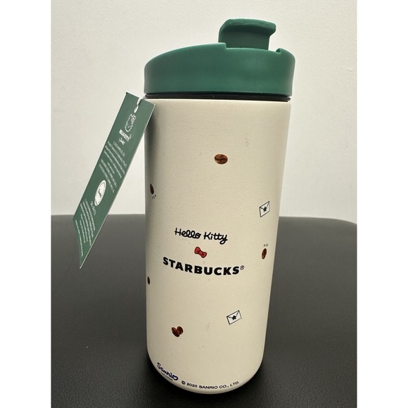 2025 Starbucks Hello Kitty Stainless Tumbler 355ml 12oz Limited Edition New 2025 - Picture 2 of 6